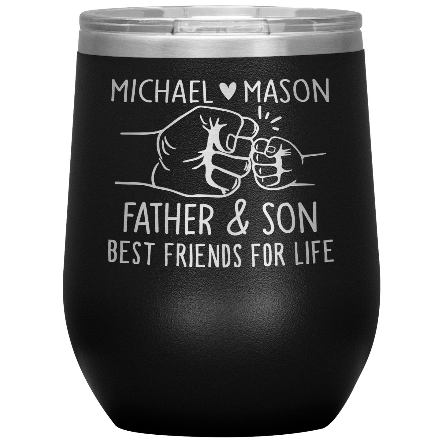 Father and Son Best Friends Tumbler