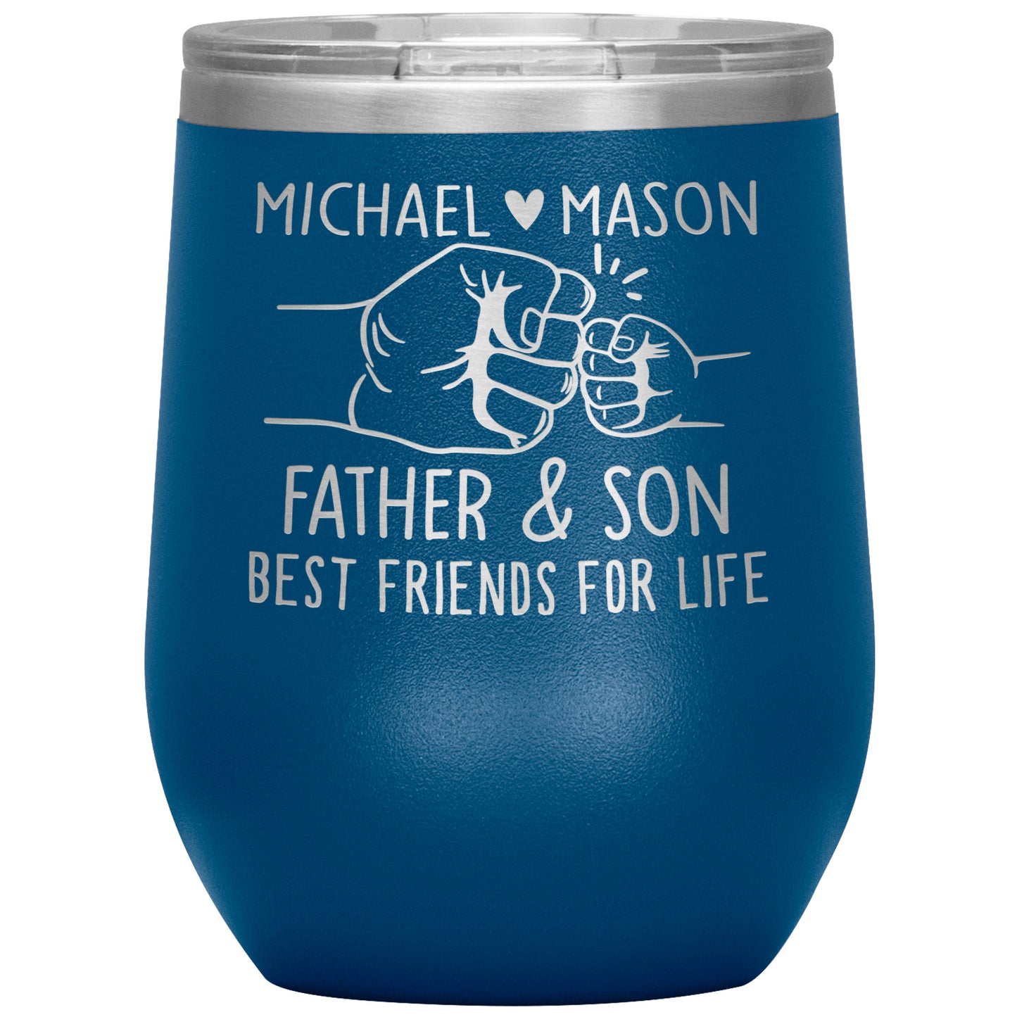 Father and Son Best Friends Tumbler