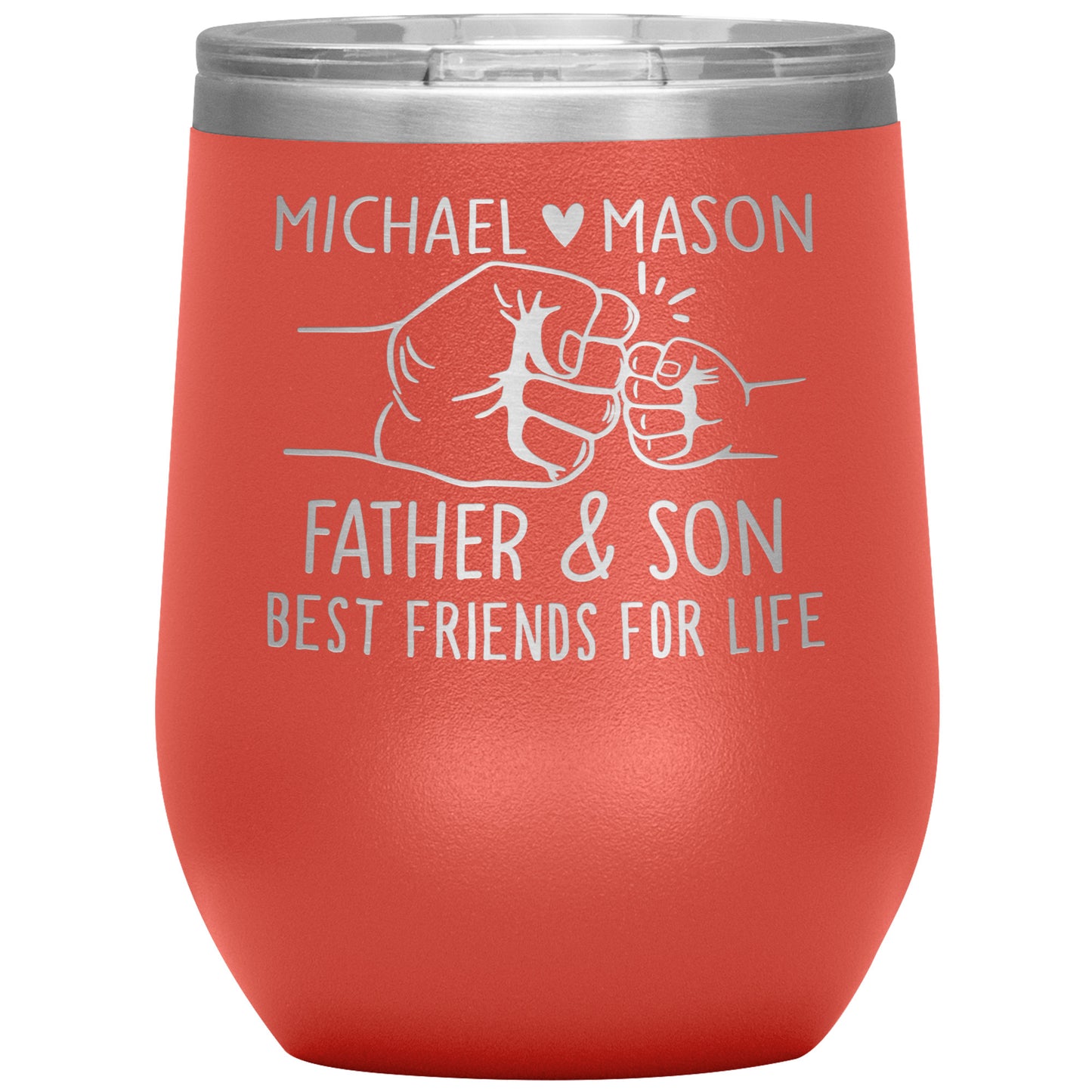 Father and Son Best Friends Tumbler