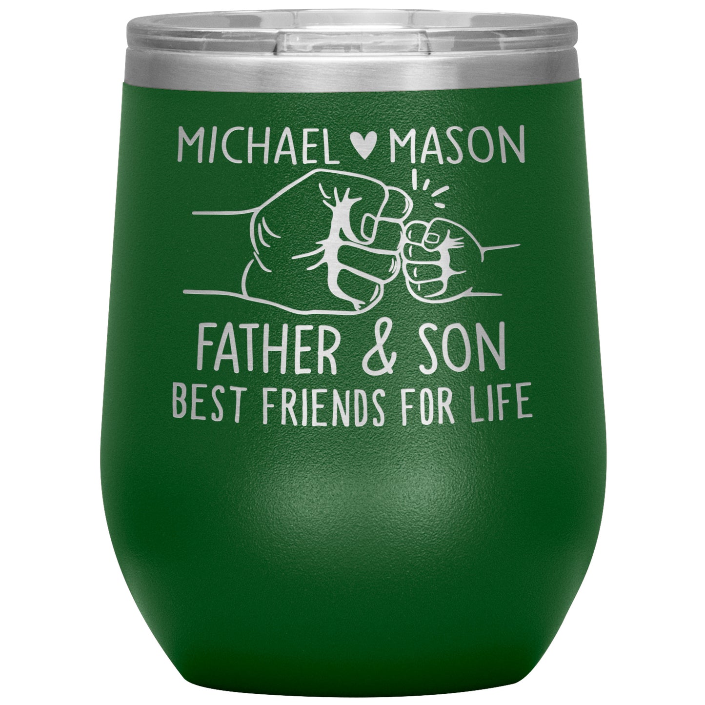 Father and Son Best Friends Tumbler