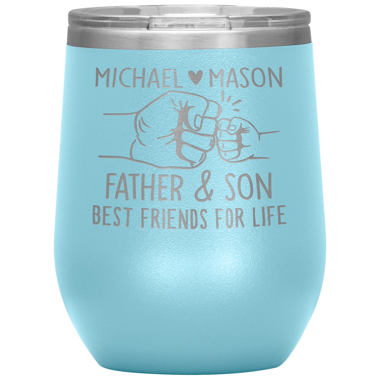 Father and Son Best Friends Tumbler