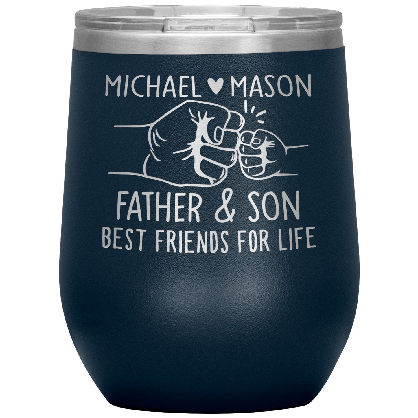 Father and Son Best Friends Tumbler