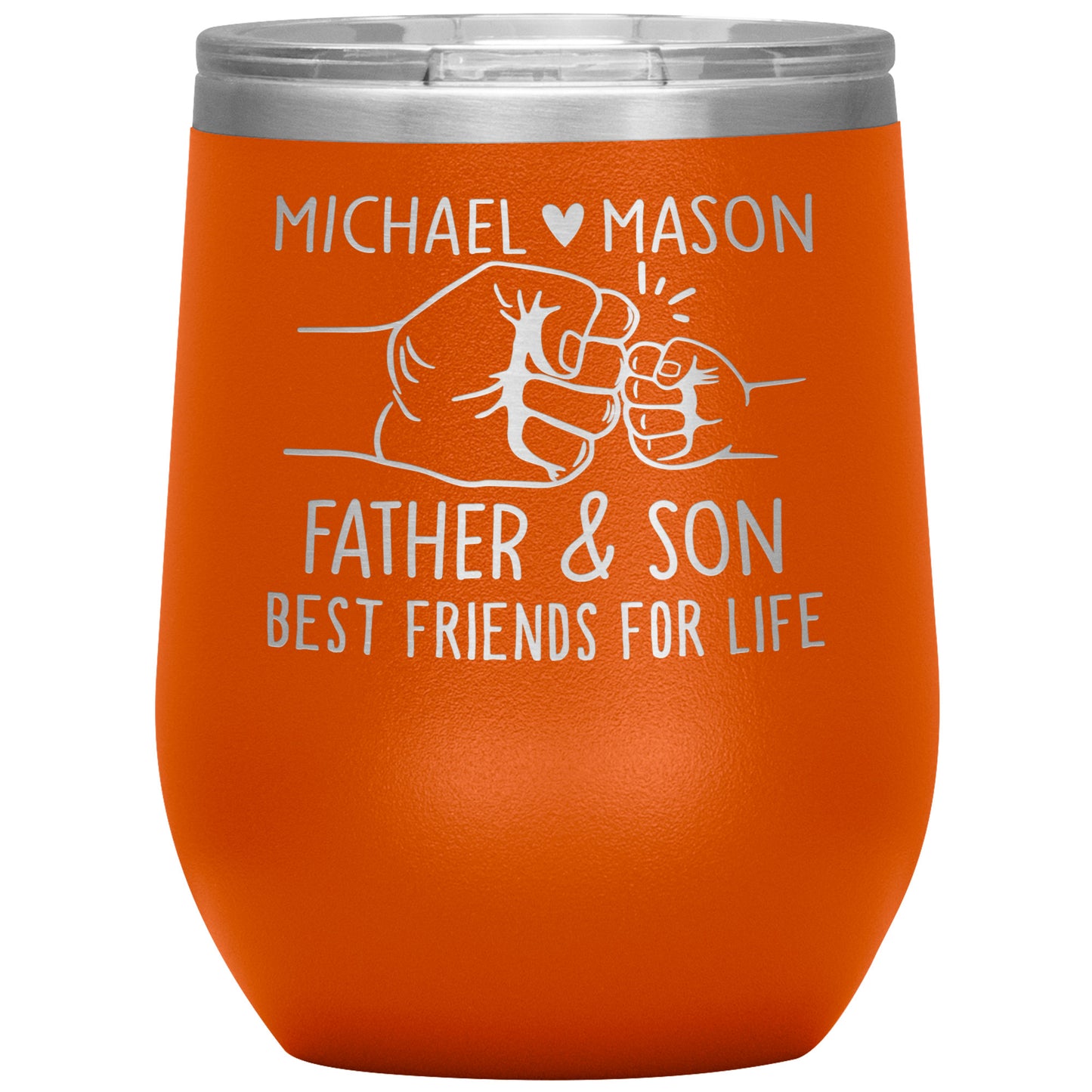 Father and Son Best Friends Tumbler