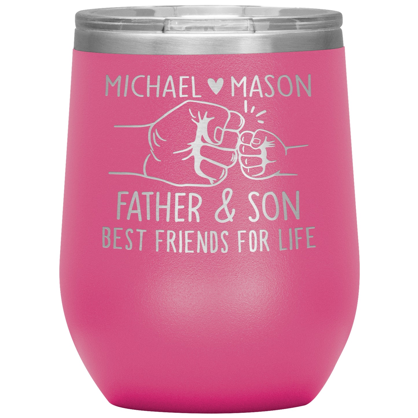 Father and Son Best Friends Tumbler