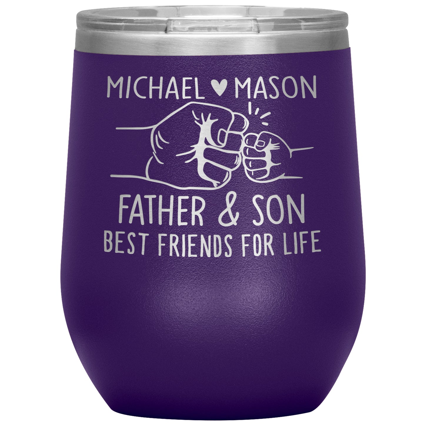 Father and Son Best Friends Tumbler