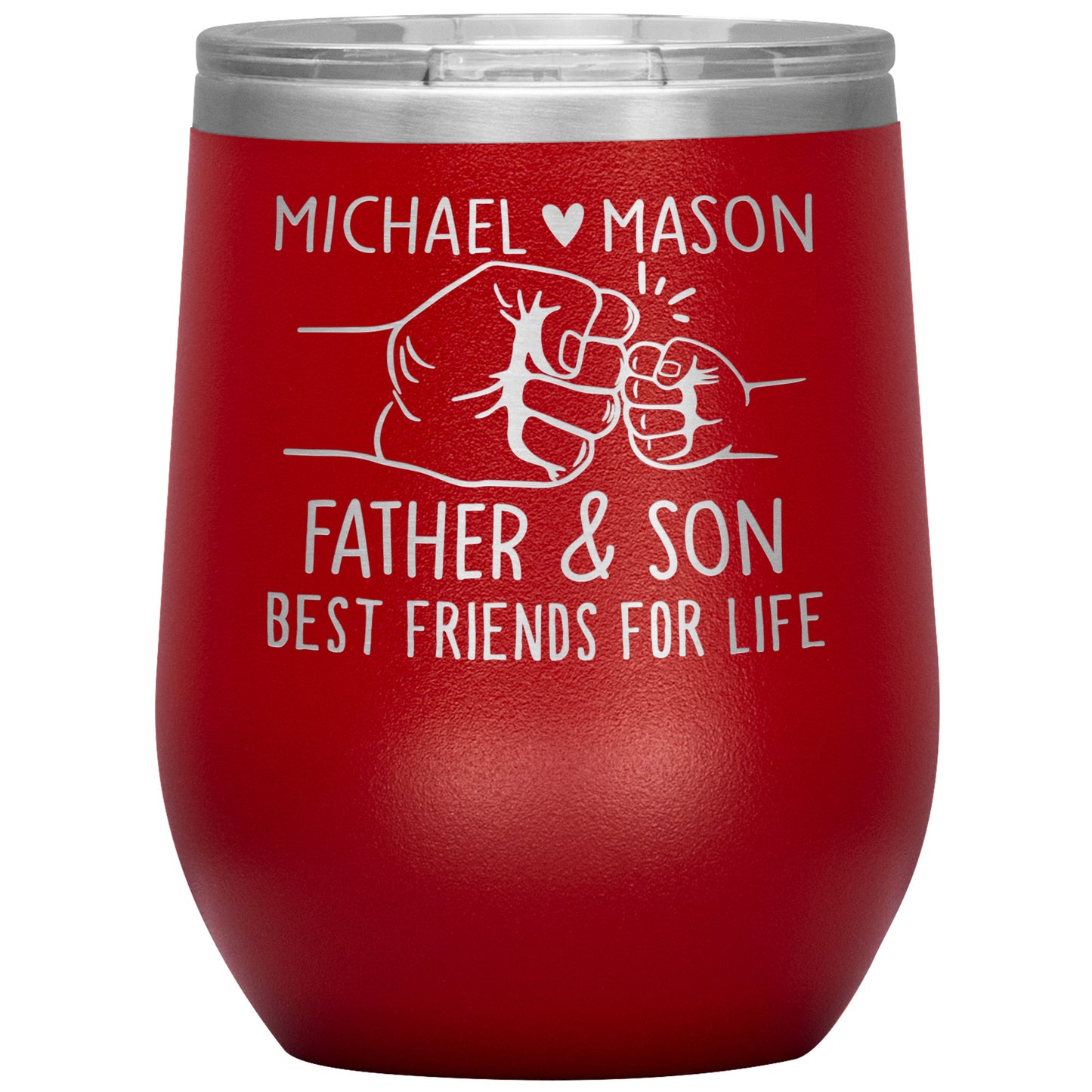 Father and Son Best Friends Tumbler
