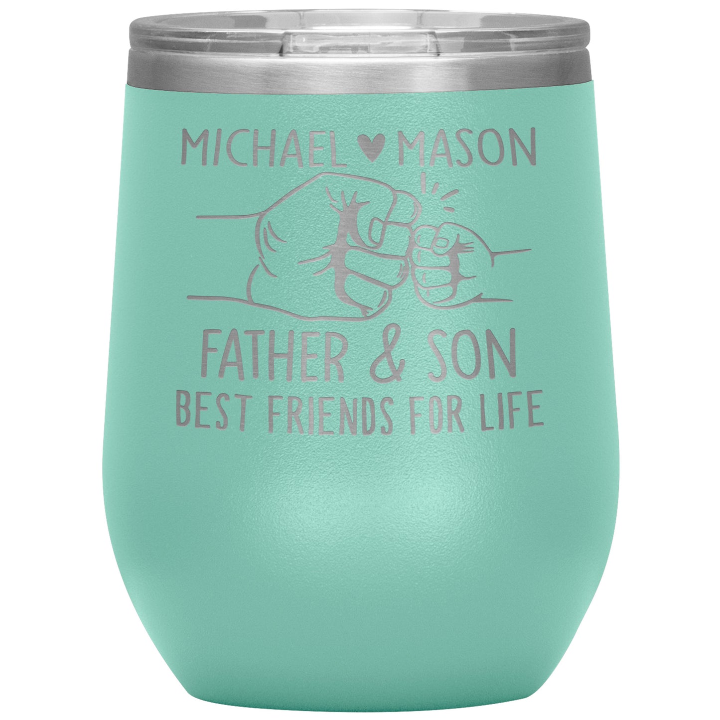 Father and Son Best Friends Tumbler