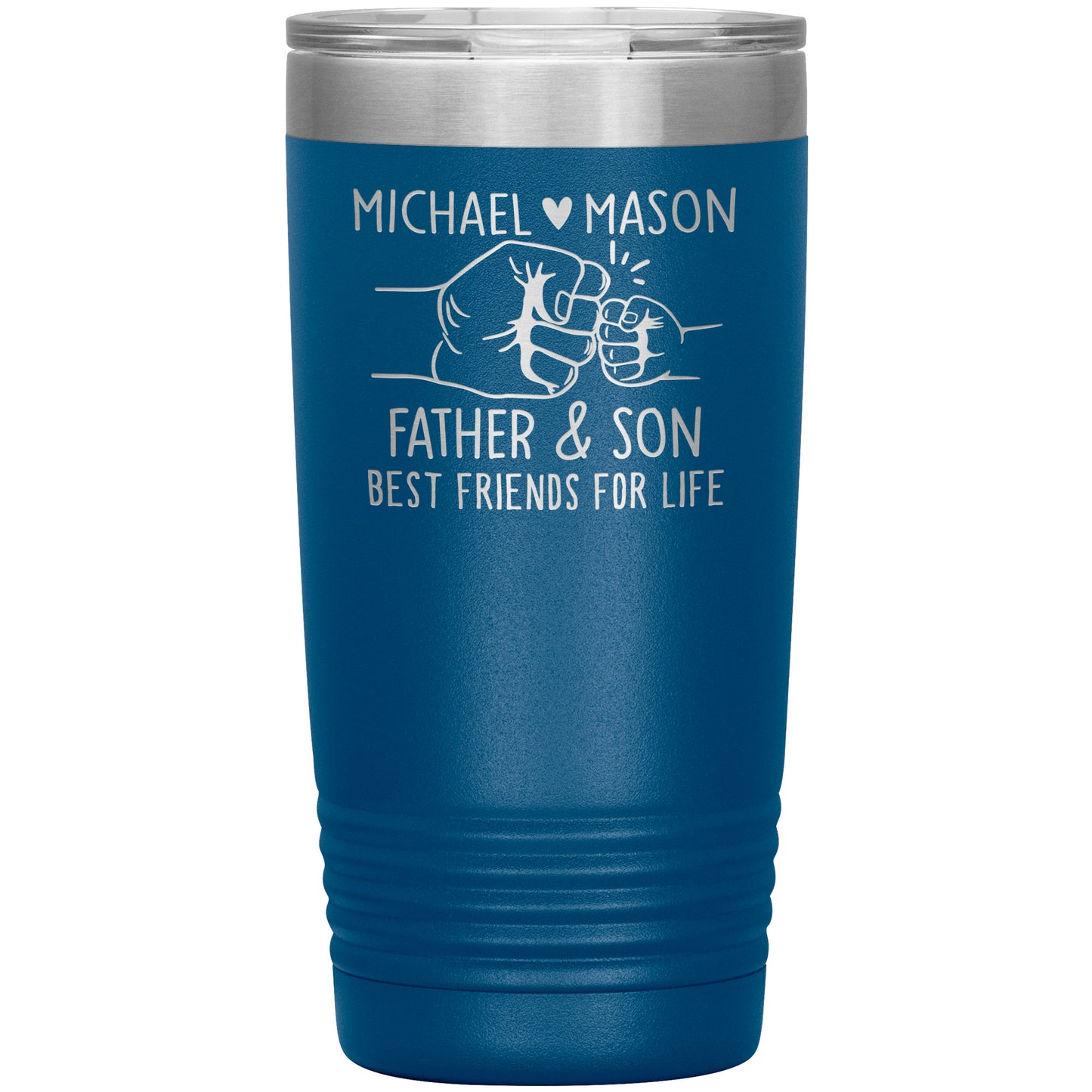 Father and Son Best Friends Tumbler