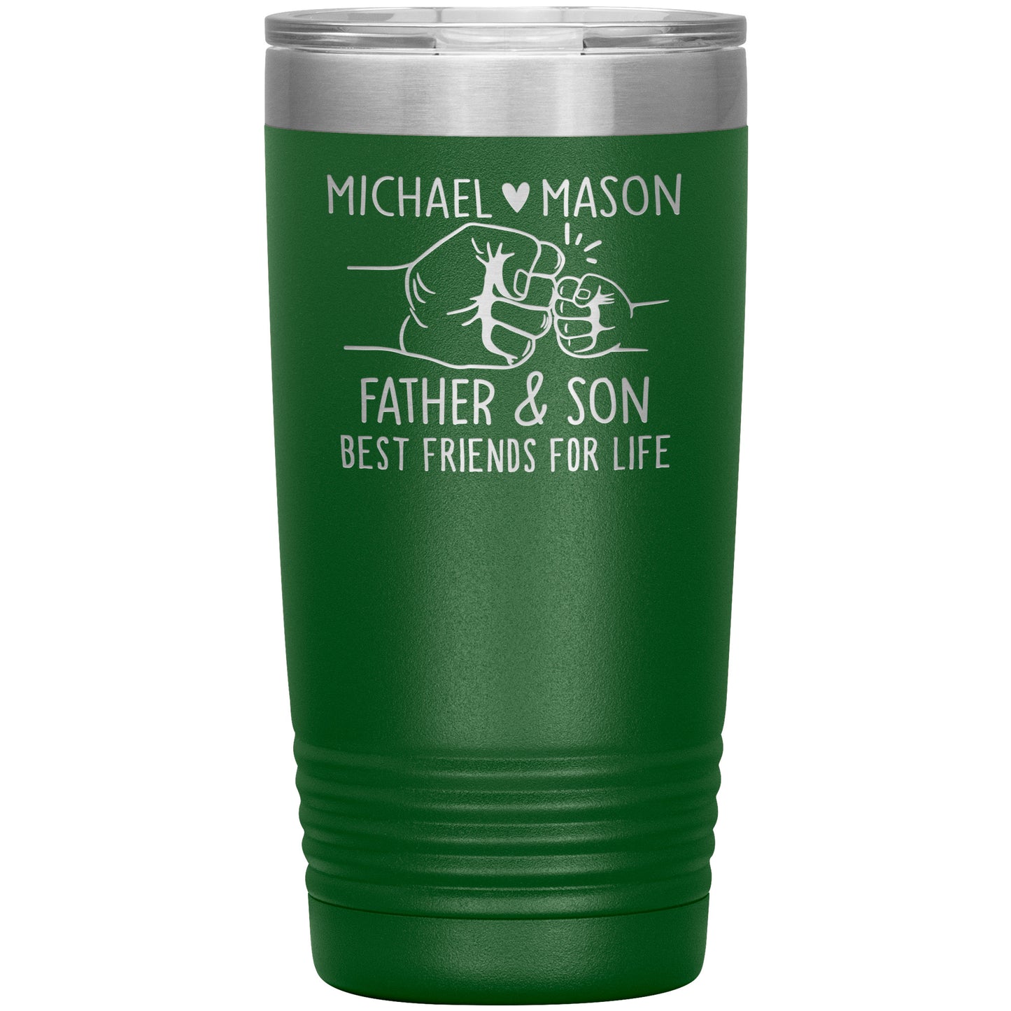 Father and Son Best Friends Tumbler