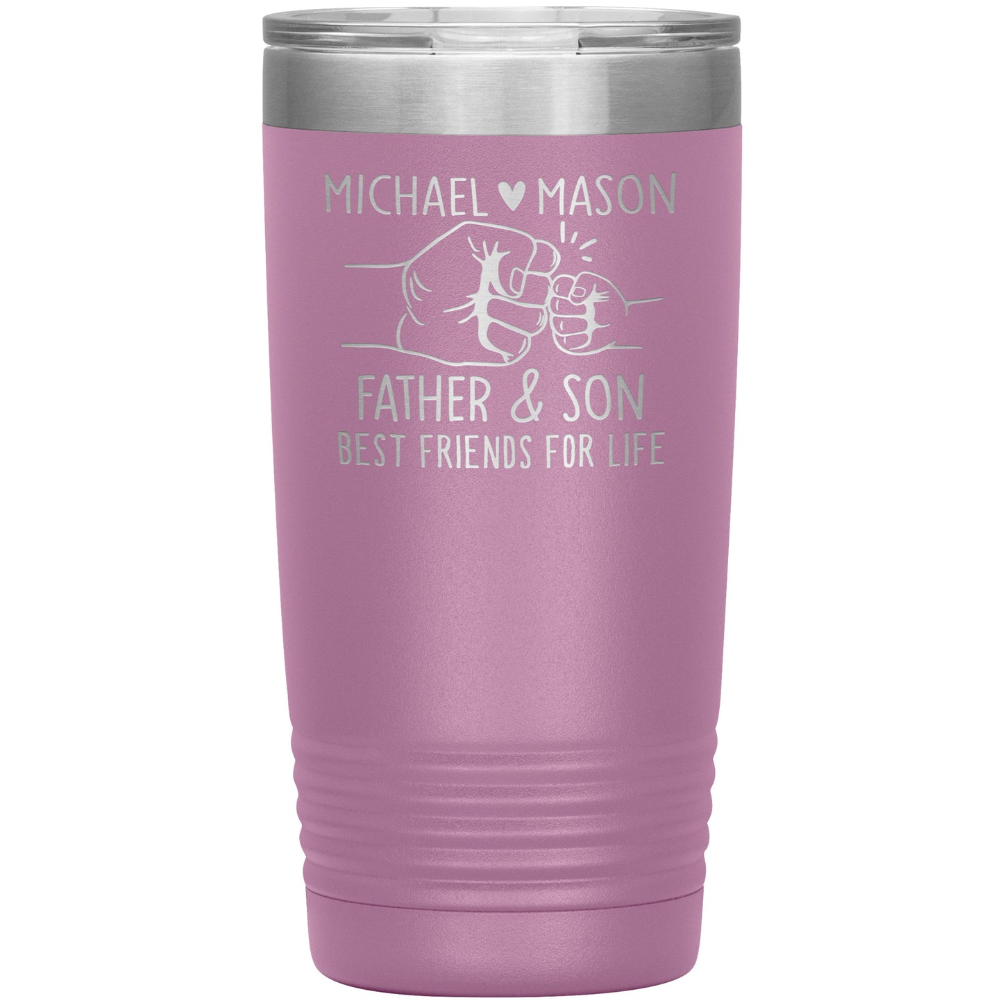 Father and Son Best Friends Tumbler