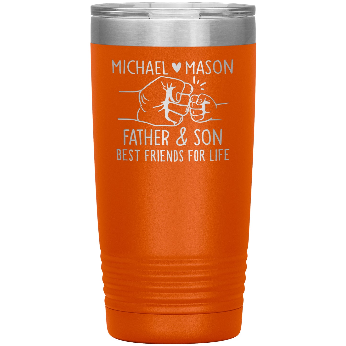 Father and Son Best Friends Tumbler