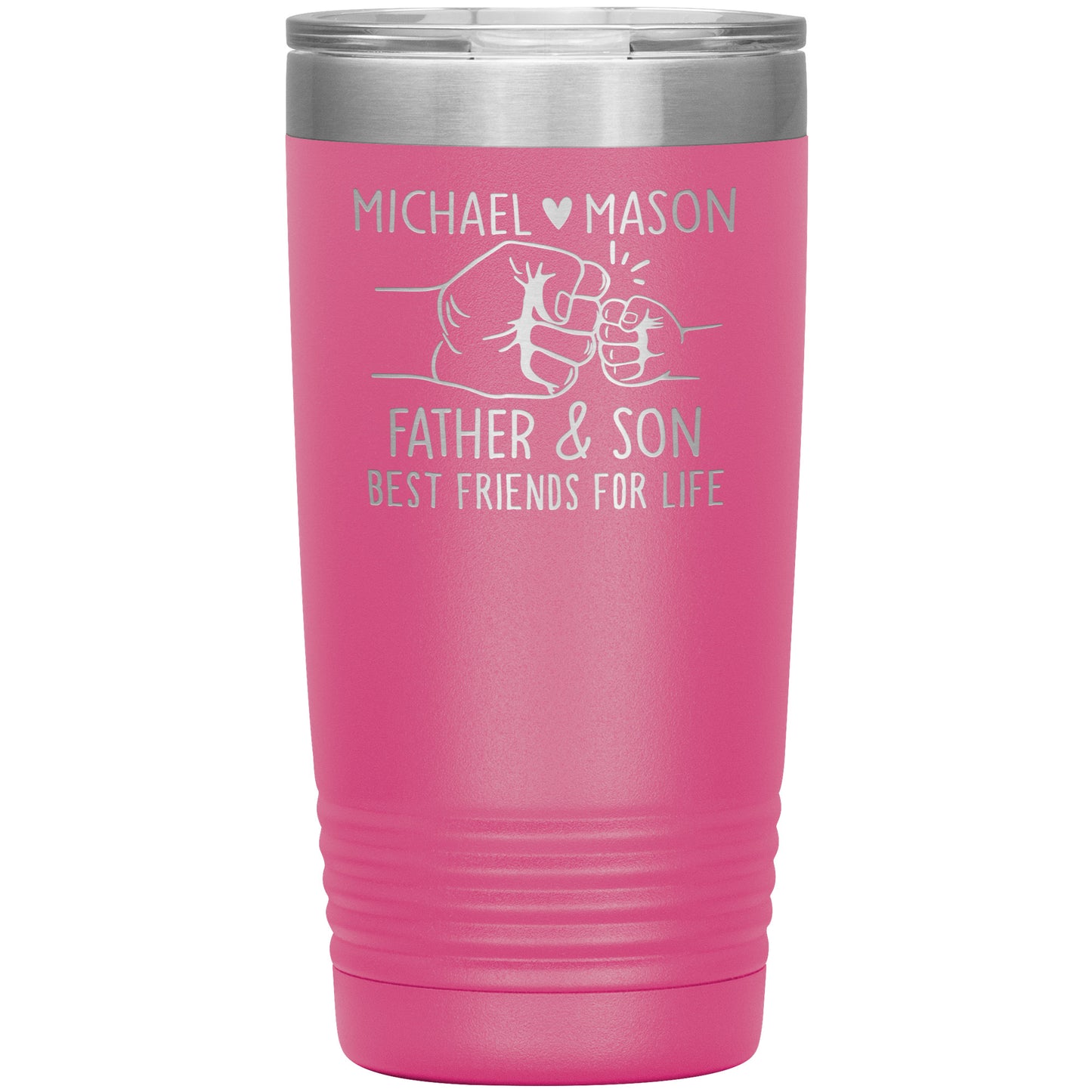 Father and Son Best Friends Tumbler