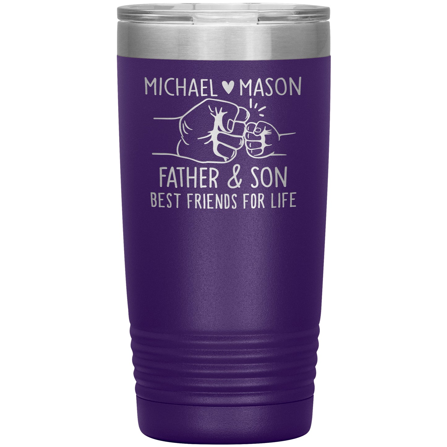 Father and Son Best Friends Tumbler
