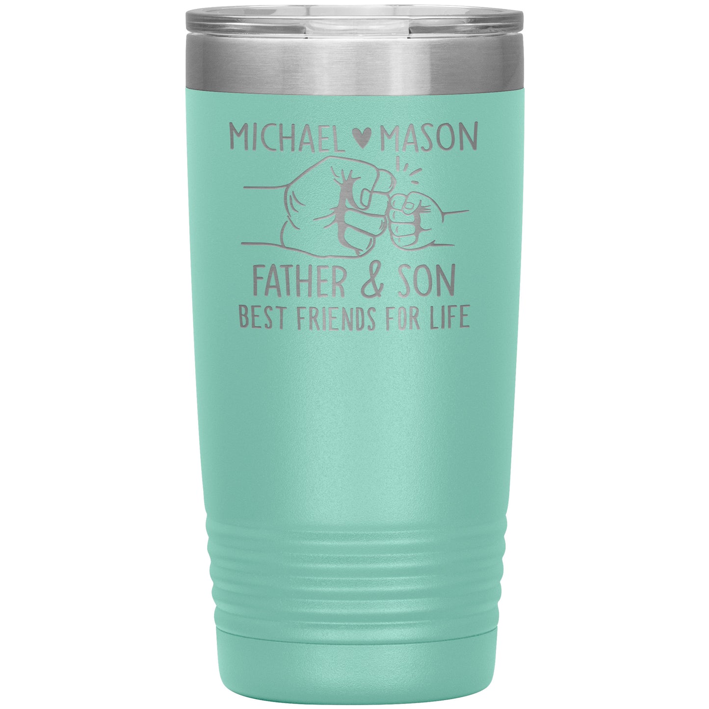 Father and Son Best Friends Tumbler