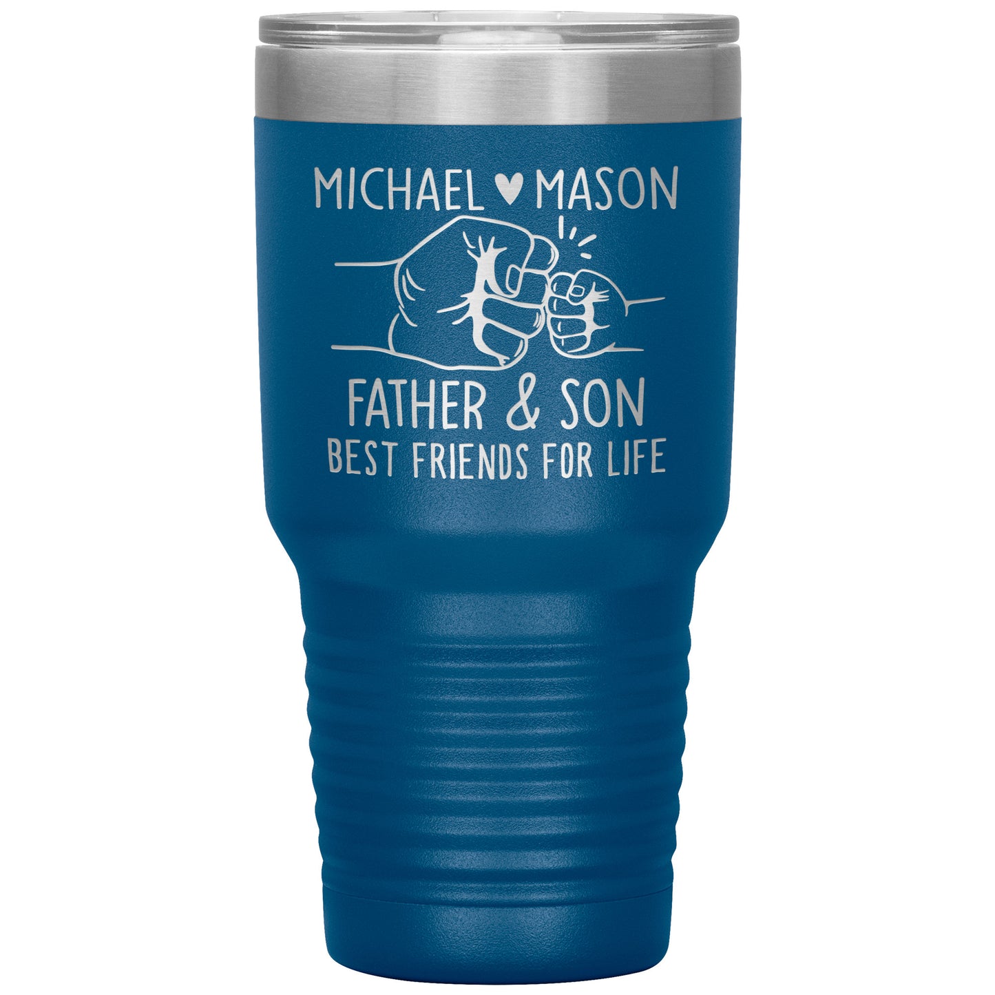 Father and Son Best Friends Tumbler