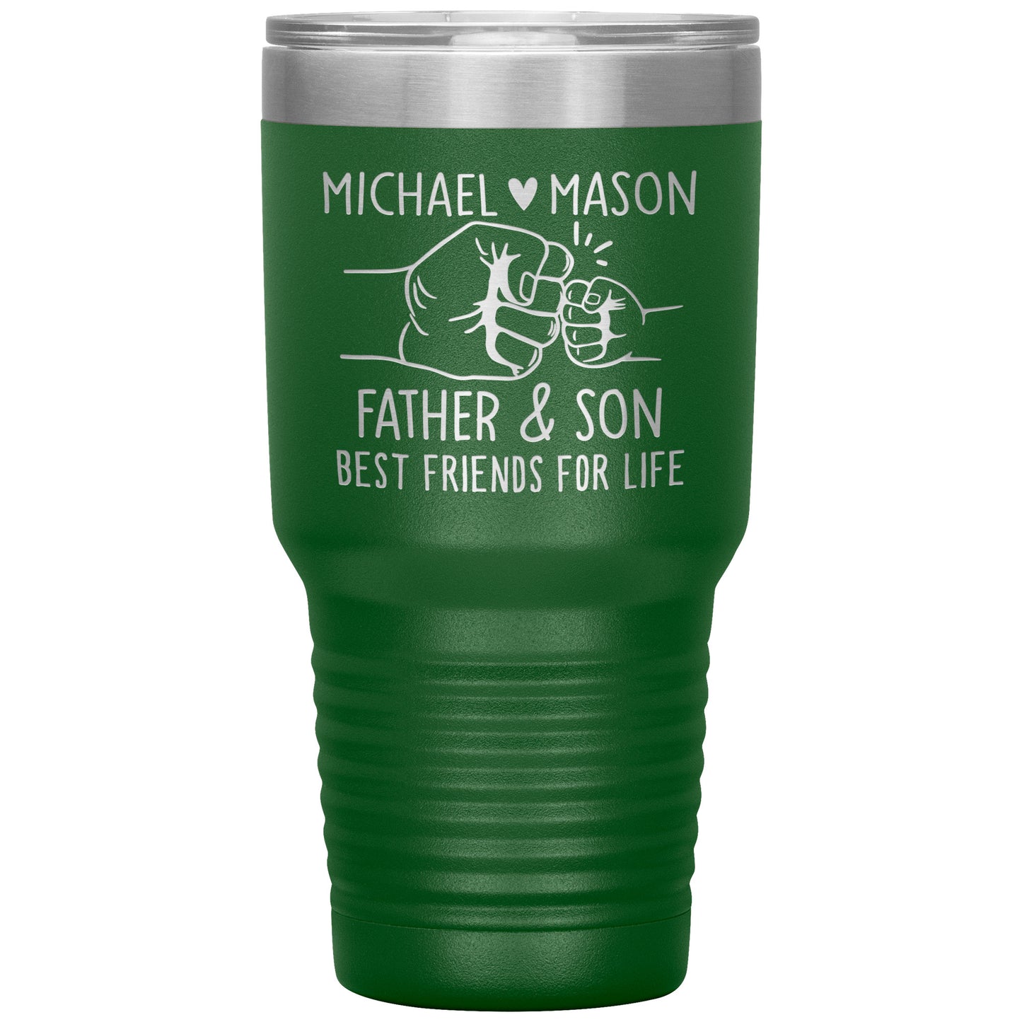 Father and Son Best Friends Tumbler