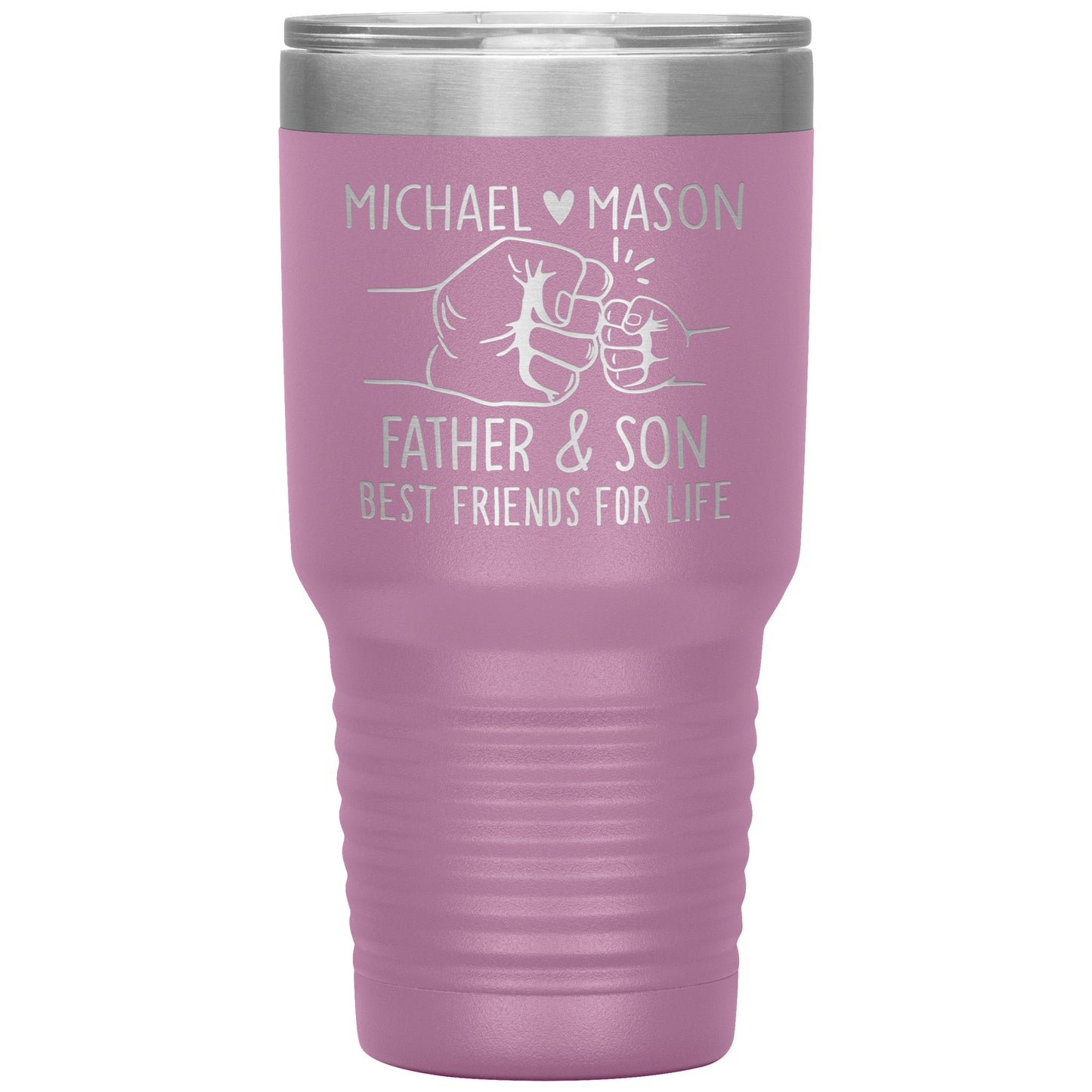 Father and Son Best Friends Tumbler