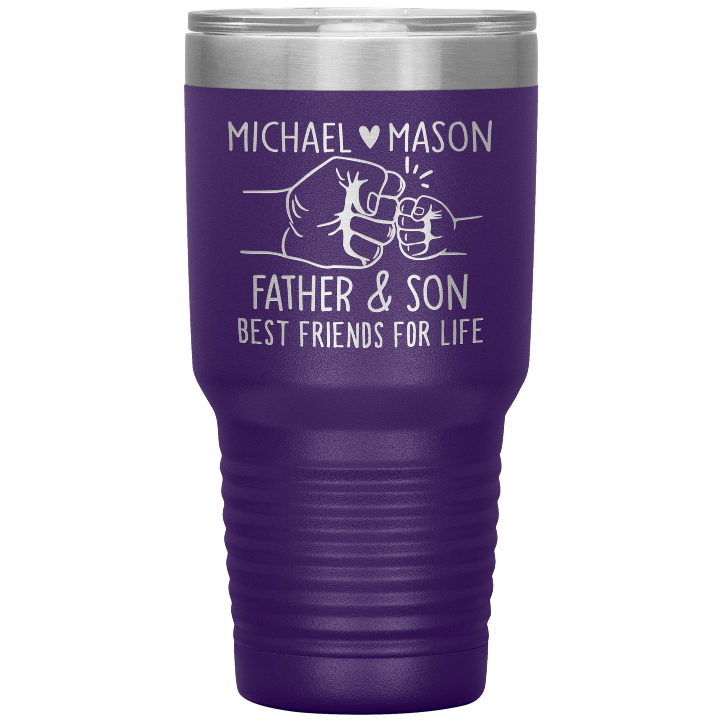 Father and Son Best Friends Tumbler