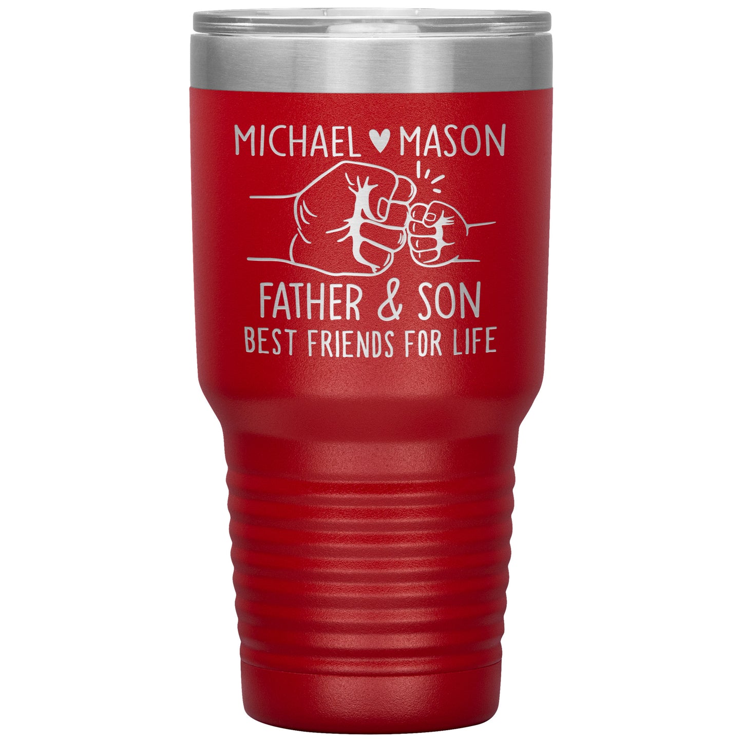 Father and Son Best Friends Tumbler