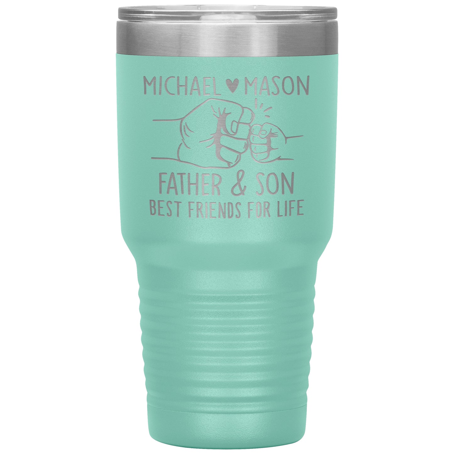 Father and Son Best Friends Tumbler