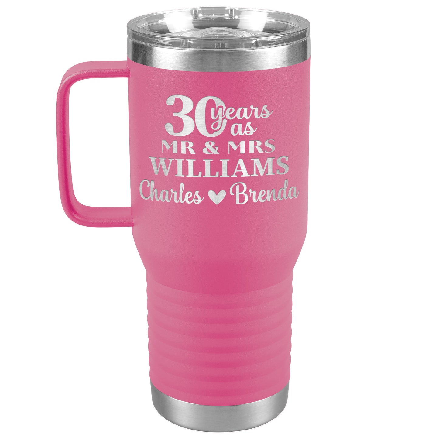 30 Anniversary Tumbler Gifts for Parents