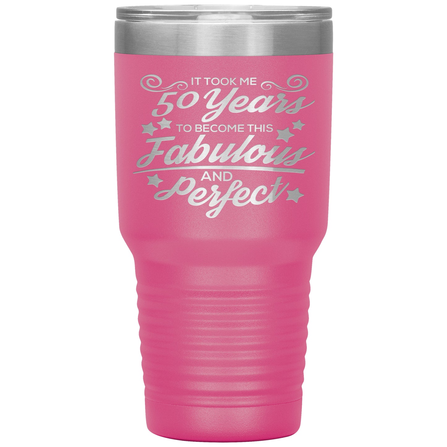 50 Years Fabulous & Perfect Tumbler