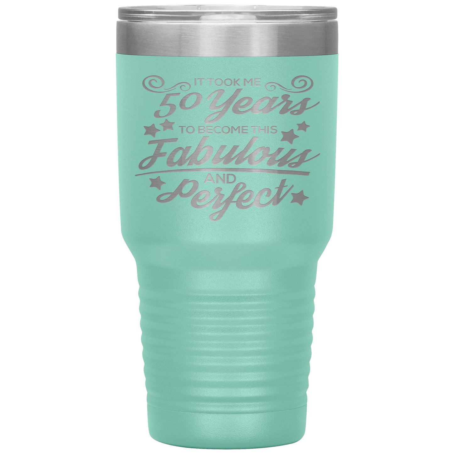 50 Years Fabulous & Perfect Tumbler