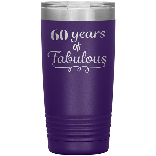 60 Years of Fabulous Tumbler