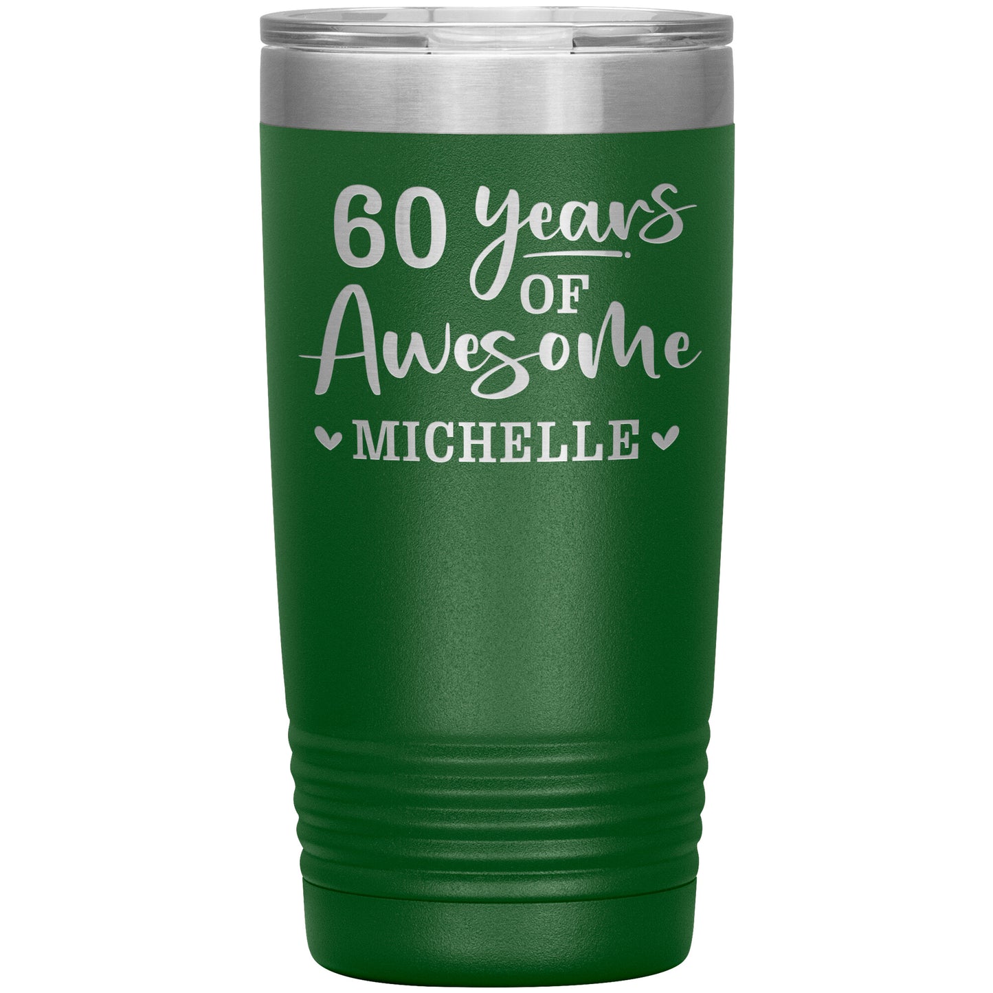 60 Years of Awesome Birthday Tumbler