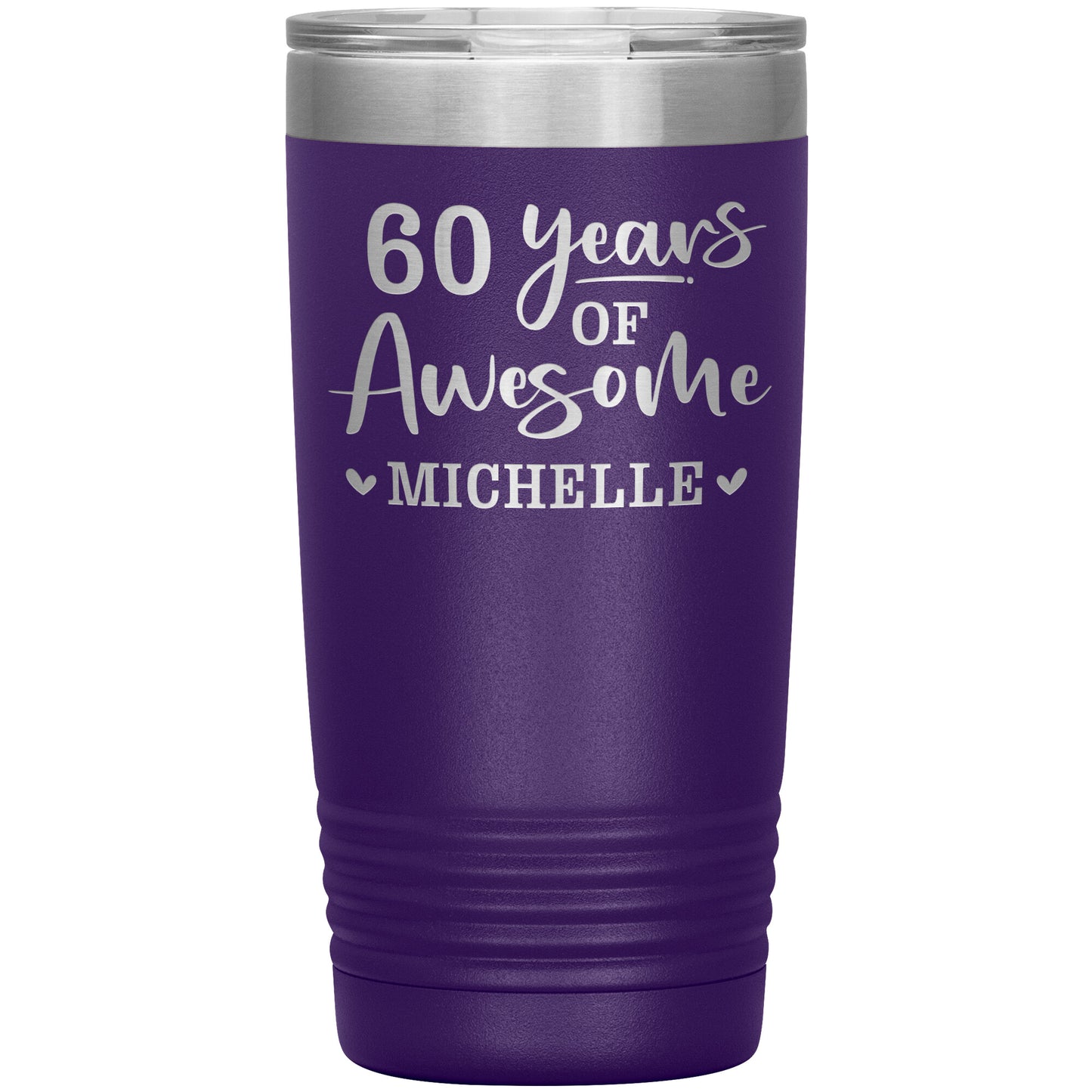 60 Years of Awesome Birthday Tumbler