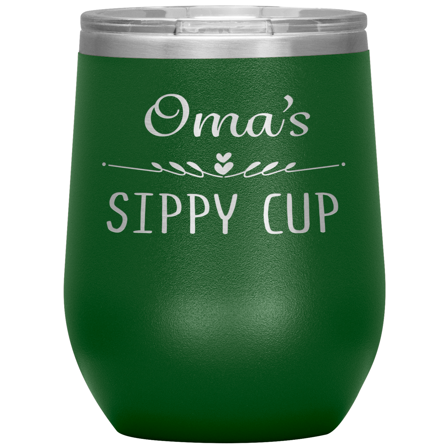 Oma's Sippy Cup Wine Tumbler