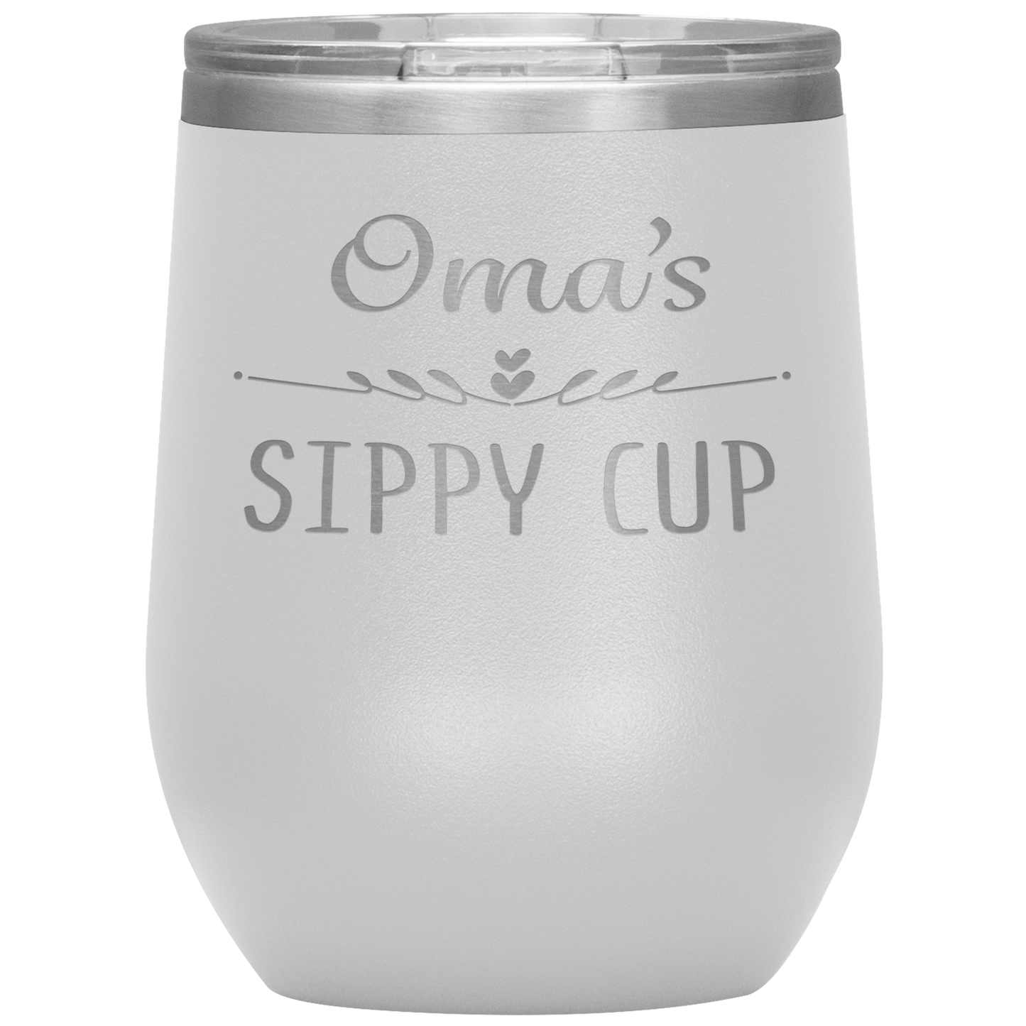 Oma's Sippy Cup Wine Tumbler