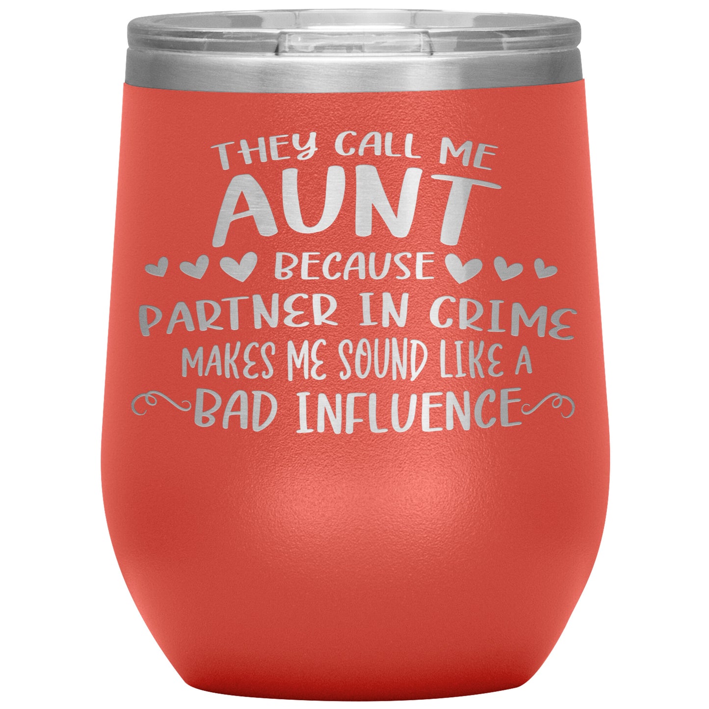 Aunt Partner In Crime Tumbler