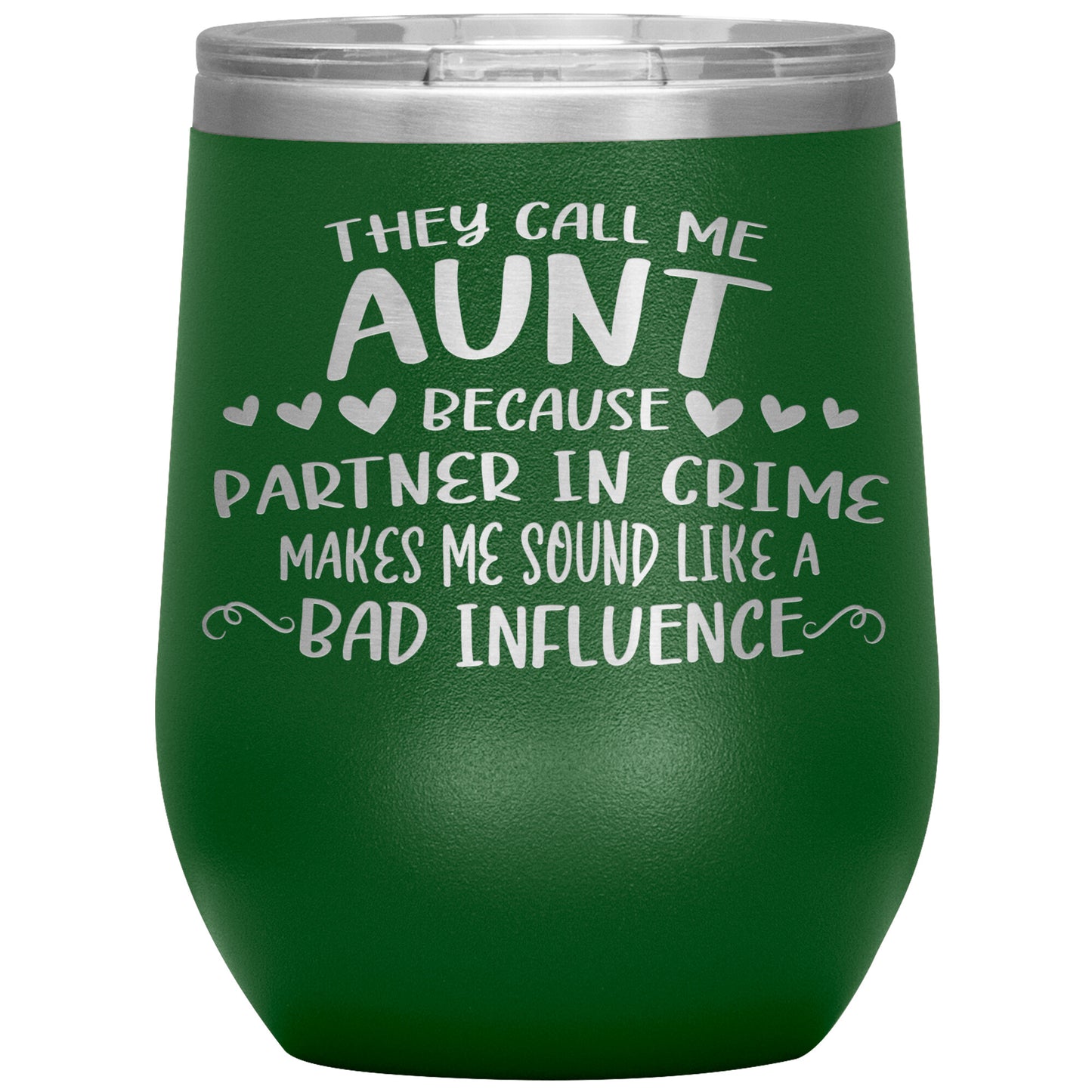 Aunt Partner In Crime Tumbler
