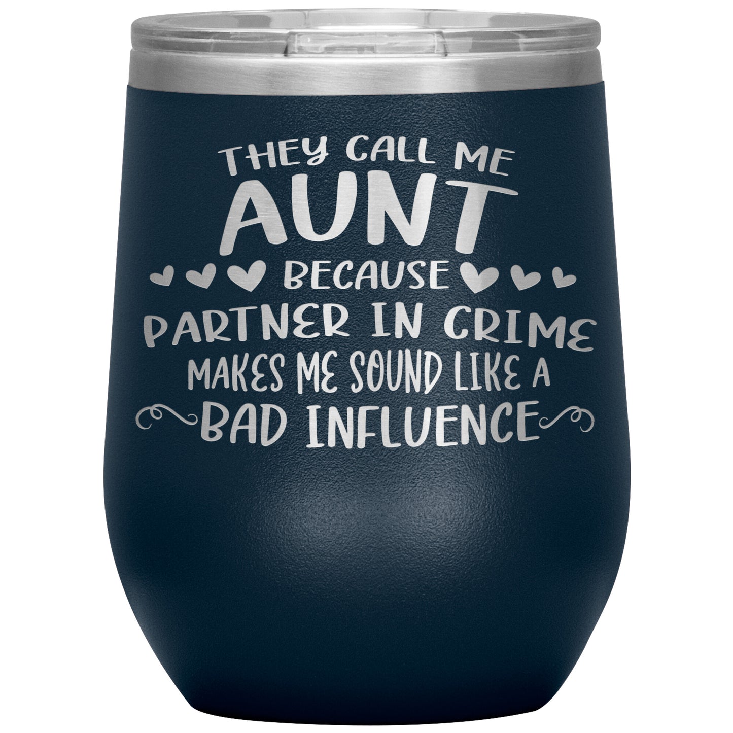 Aunt Partner In Crime Tumbler