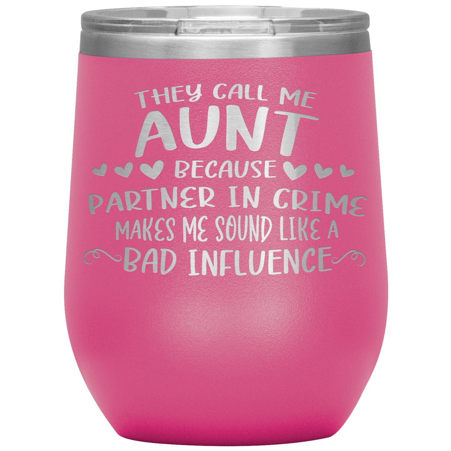 Aunt Partner In Crime Tumbler