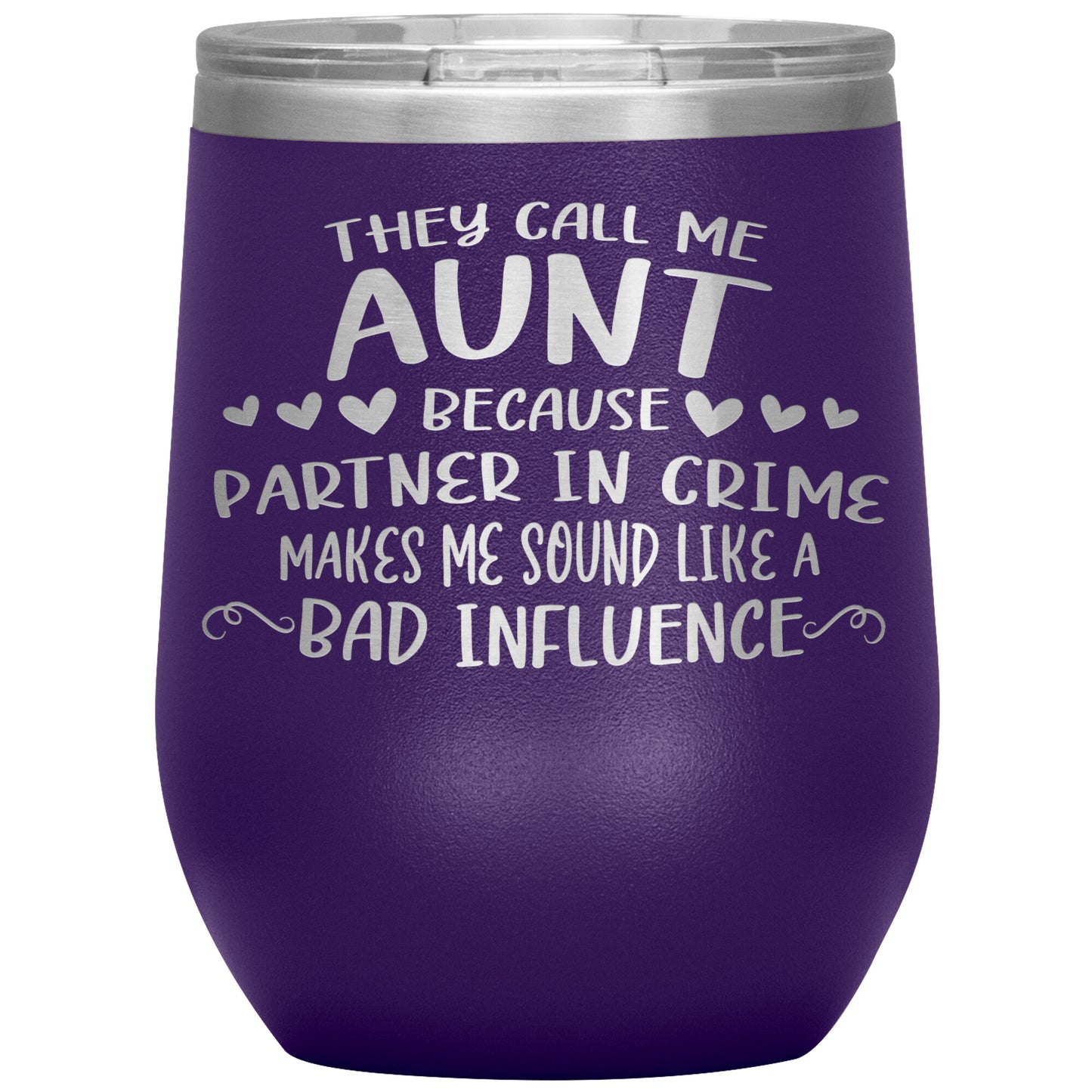 Aunt Partner In Crime Tumbler