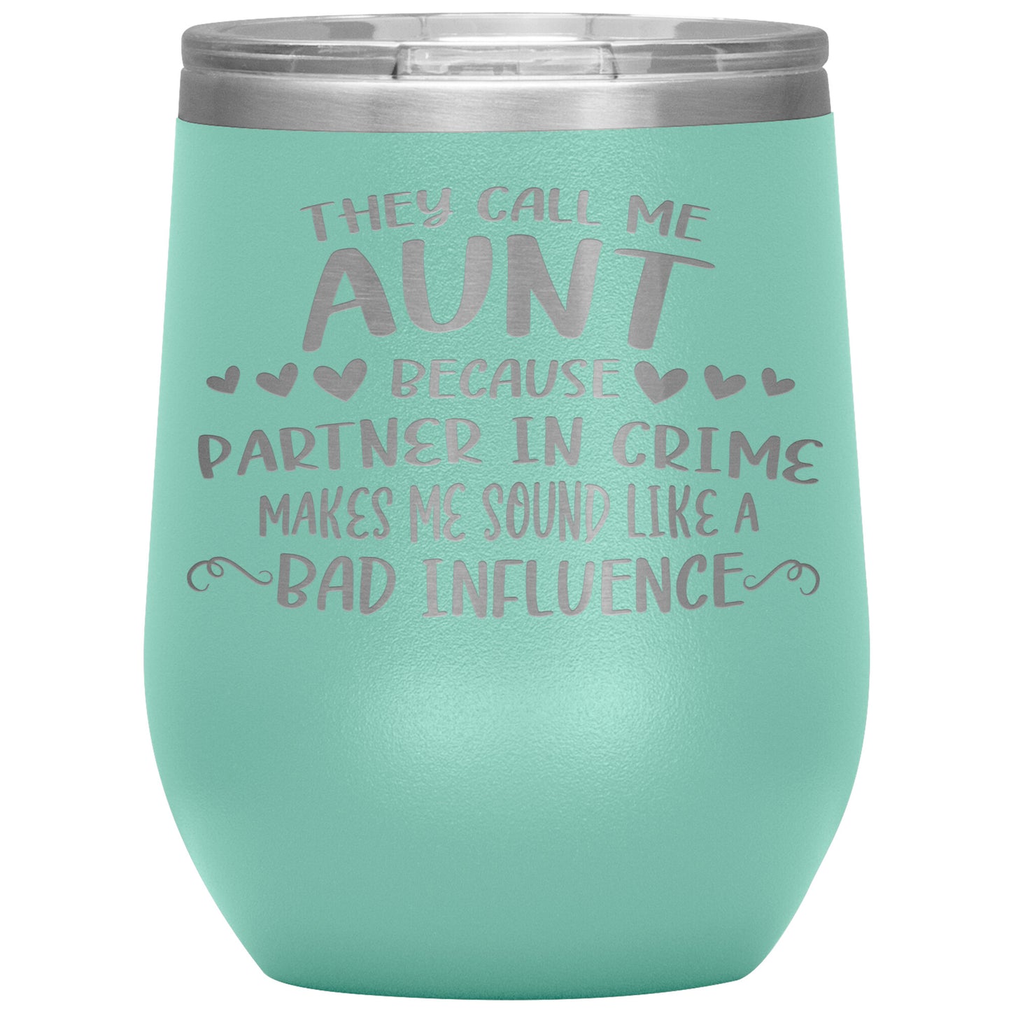 Aunt Partner In Crime Tumbler