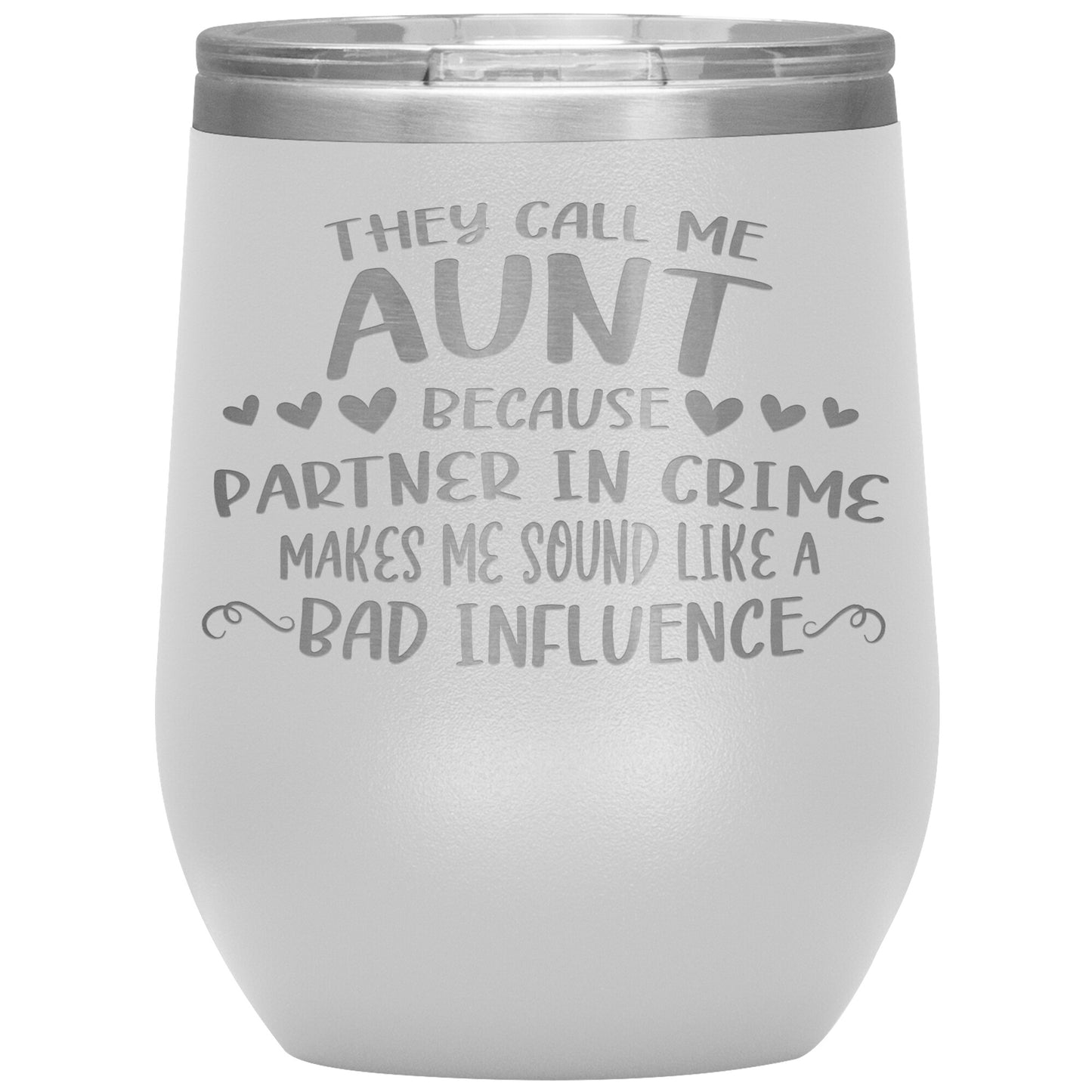 Aunt Partner In Crime Tumbler