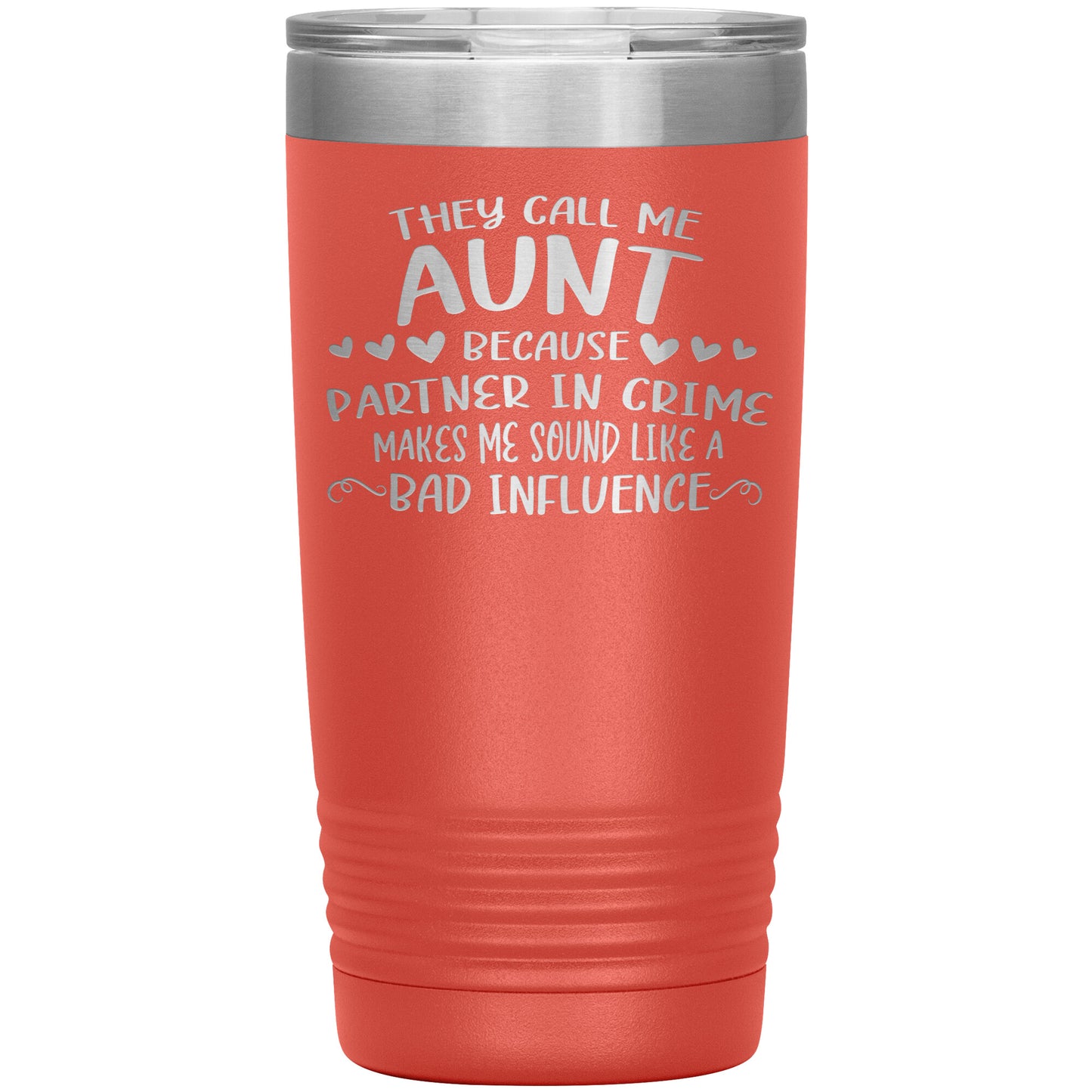 Aunt Partner In Crime Tumbler