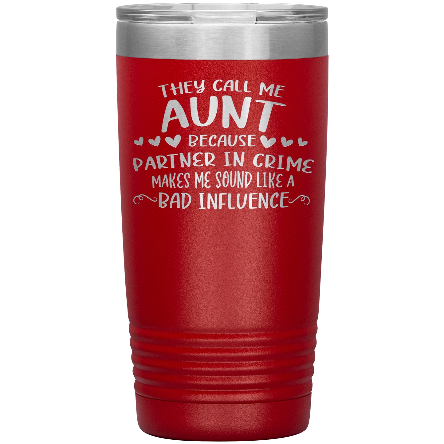 Aunt Partner In Crime Tumbler