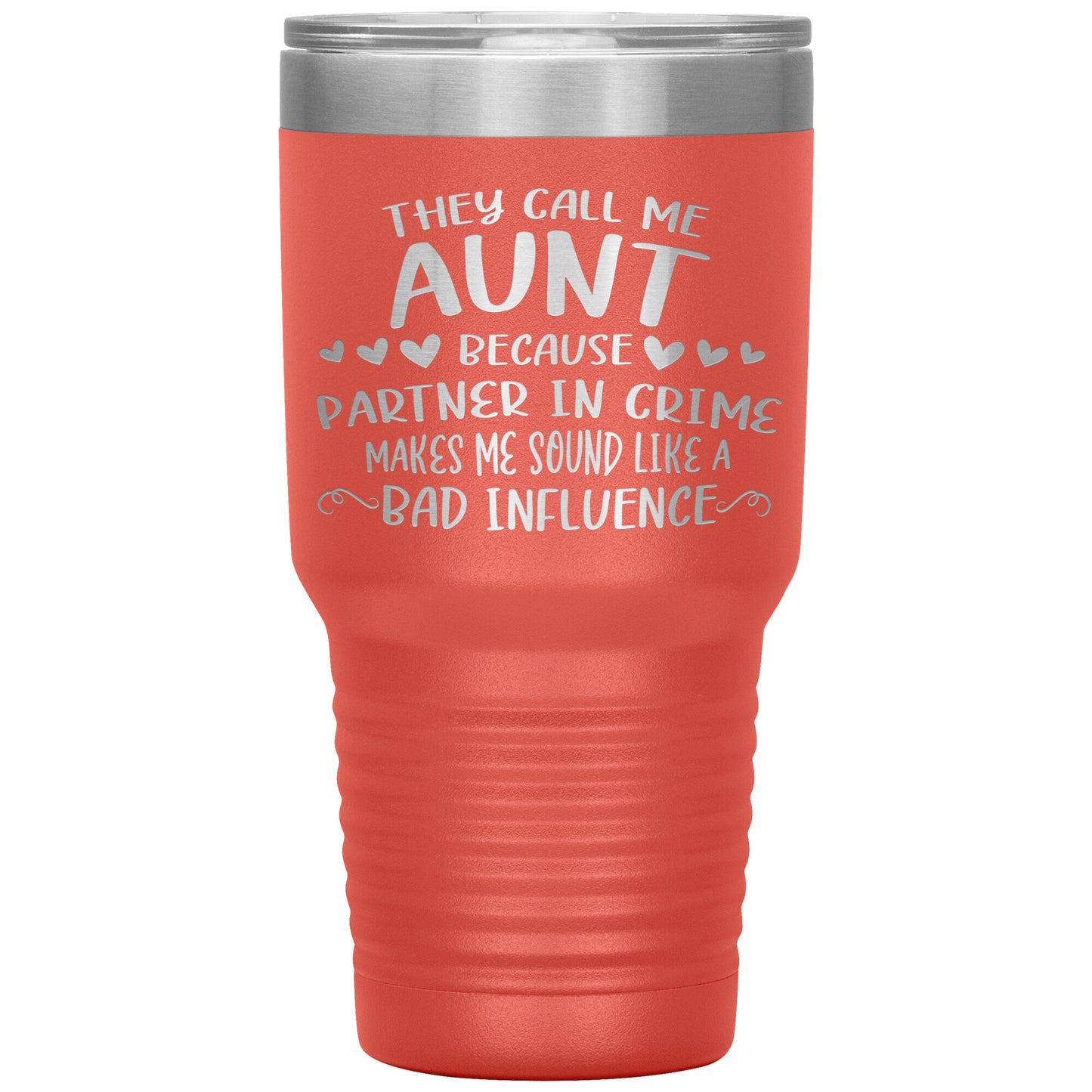 Aunt Partner In Crime Tumbler