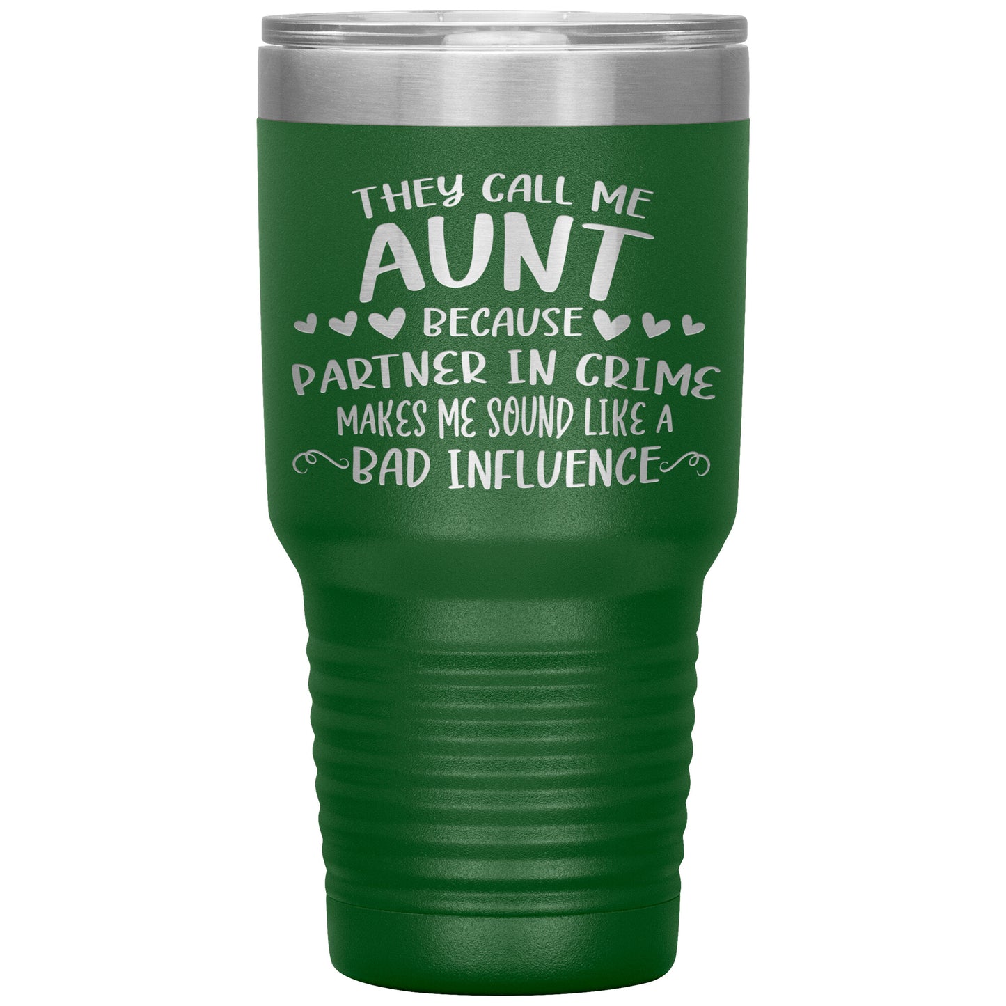 Aunt Partner In Crime Tumbler