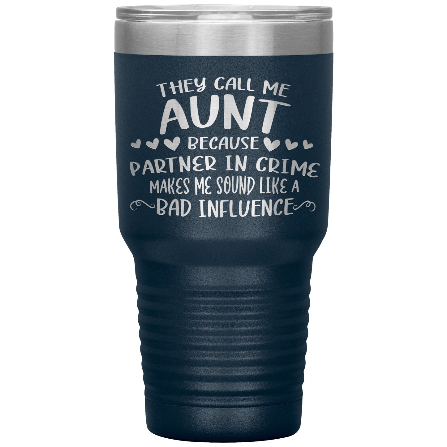 Aunt Partner In Crime Tumbler