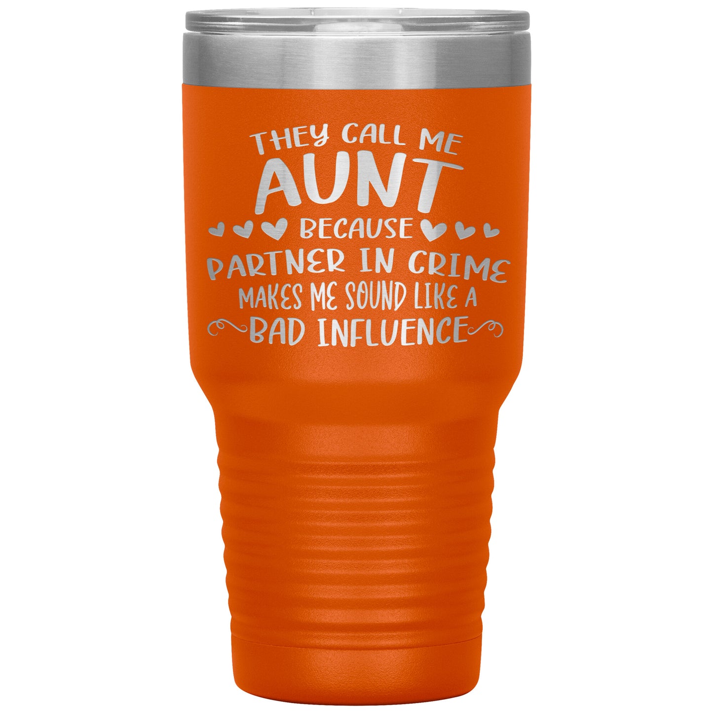Aunt Partner In Crime Tumbler