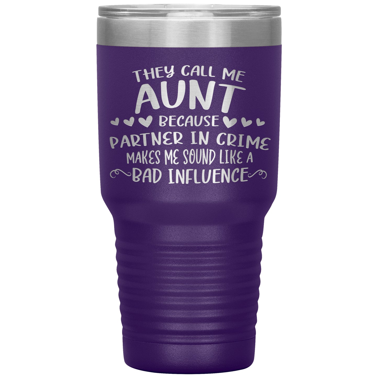 Aunt Partner In Crime Tumbler
