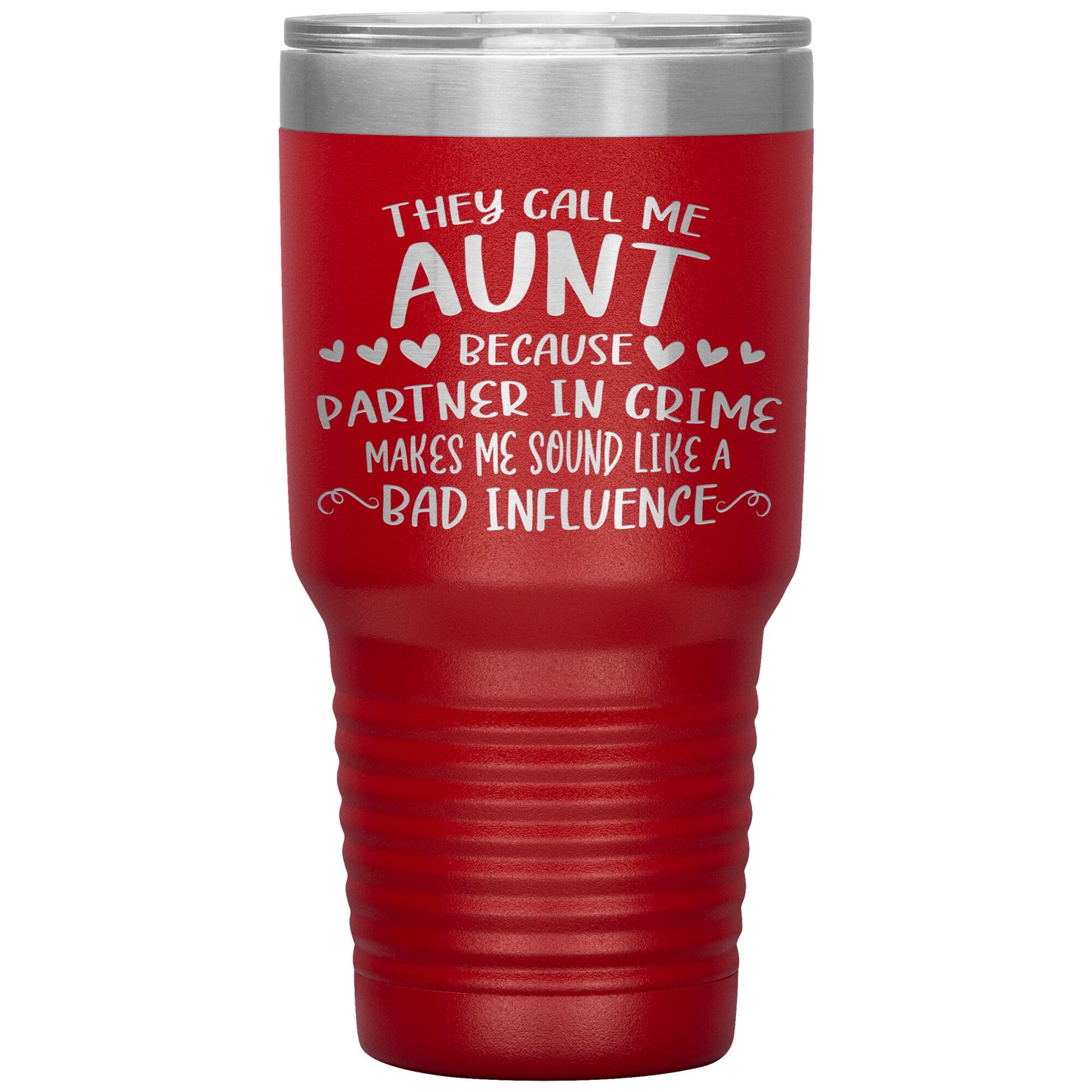 Aunt Partner In Crime Tumbler