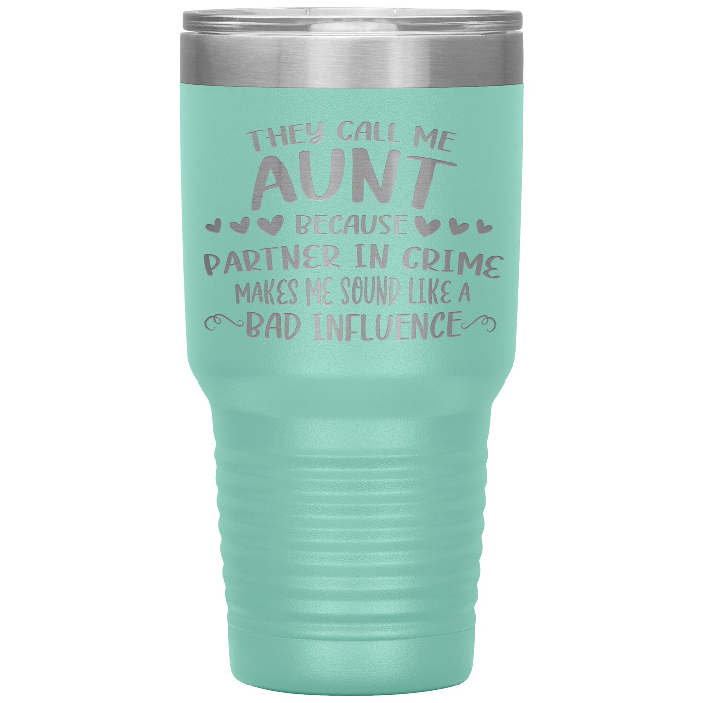 Aunt Partner In Crime Tumbler