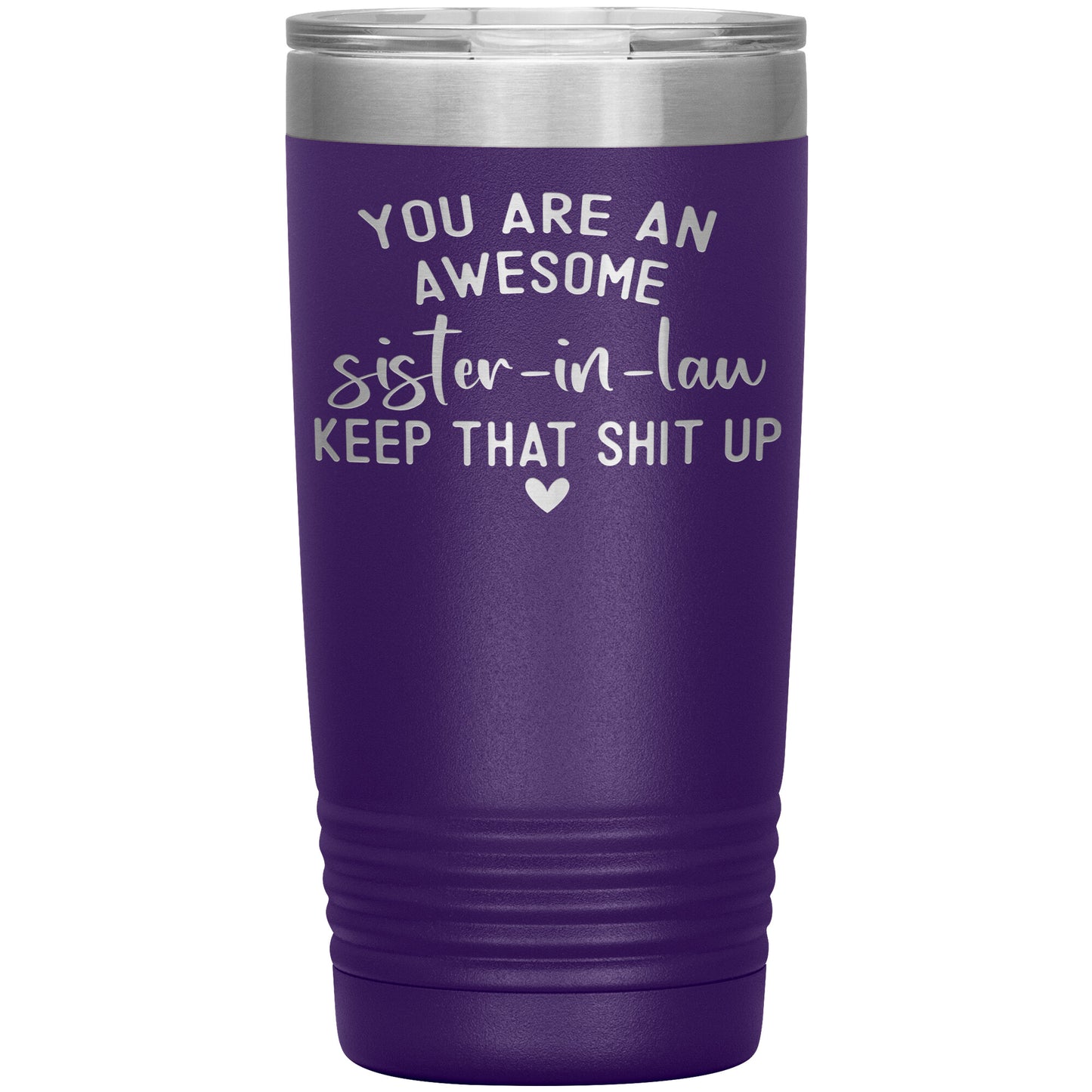 Awesome Sister in Law Tumbler
