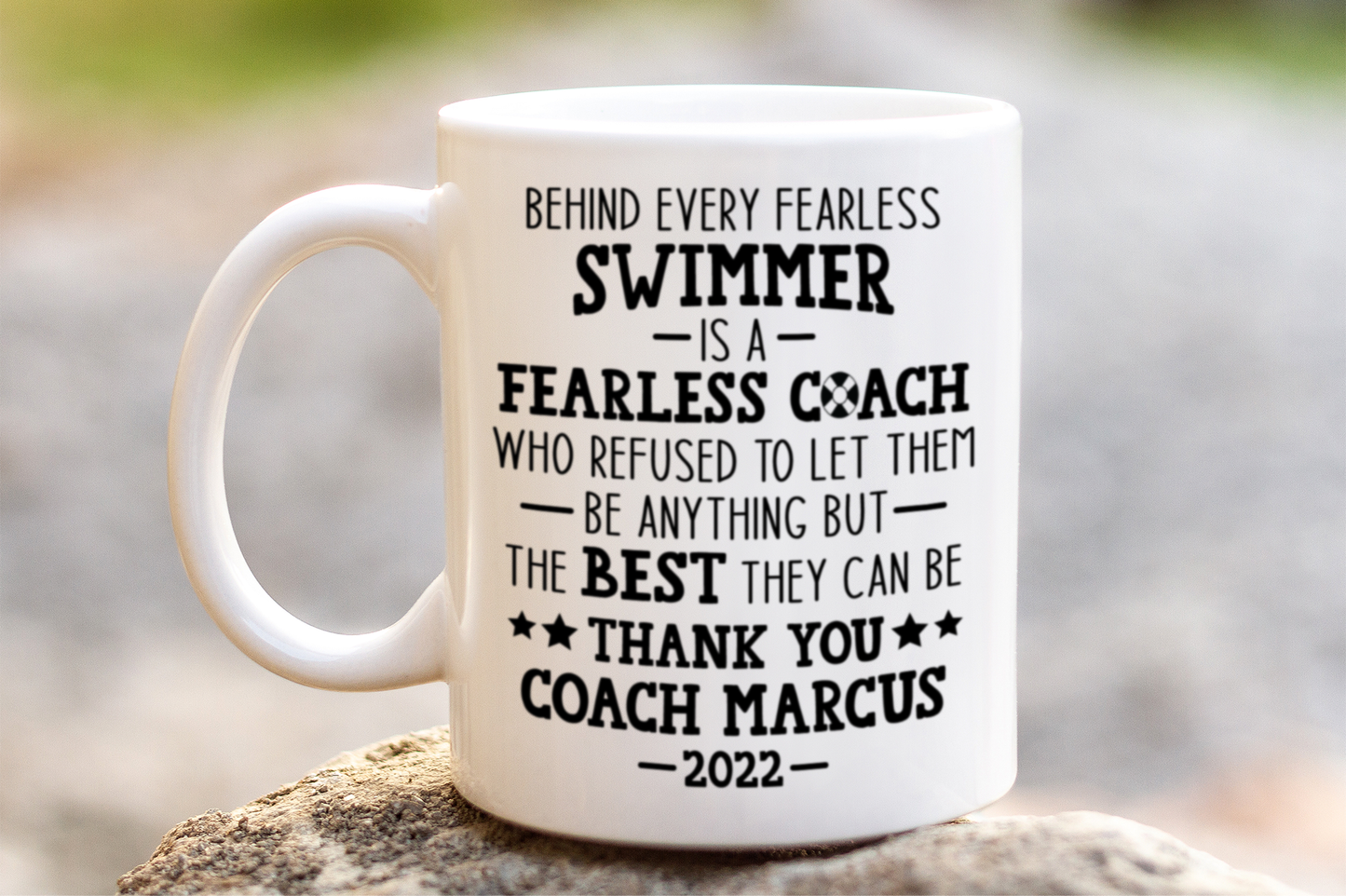 Fearless Swimmer Mug